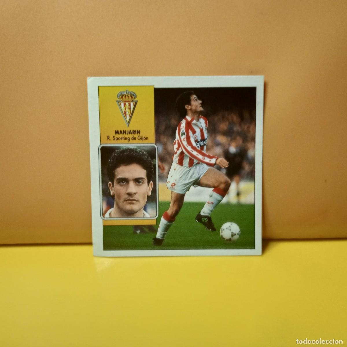 Cromos de F&uacute;tbol: EDICIONES ESTE 1992 1993 92 93 SPORTING DE GIJON MANJARIN