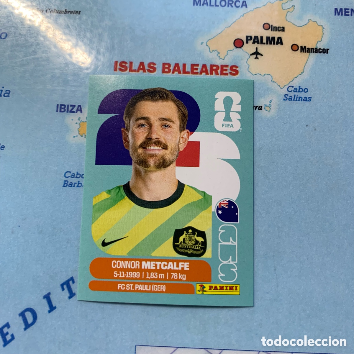 Cromos de F&uacute;tbol: Australia n&uacute;mero 15 cromo panini Mundial Fifa World Cup 2026