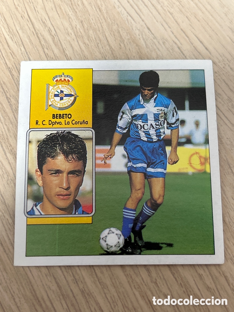 Cromos de F&uacute;tbol: BEBETO DEPORTIVO COLOCA LIGA ESTE 1992 1993 92 93 NUNCA PEGADO SIN PEGAR