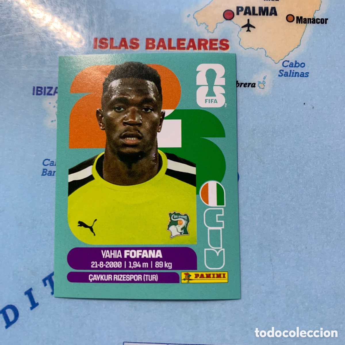 Cromos de F&uacute;tbol: Costa de Marfil n&uacute;mero 2 cromo panini Mundial Fifa World Cup 2026