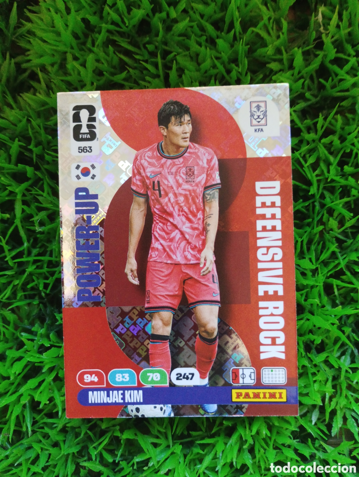 Cromos de F&uacute;tbol: Kim Corea Del Sur DEFENSIVE ROCK Adrenalyn XL Mundial 2026 # 563