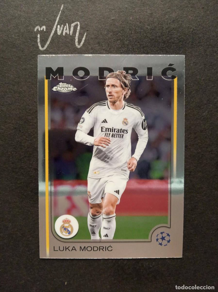 Cromos de F&uacute;tbol: N&ordm; 149 MODRIC REAL MADRID CROACIA ⚽ TOPPS &reg; CHROME UEFA CLUB COMPETITIONS 2024 2025 24 25 NUEVO