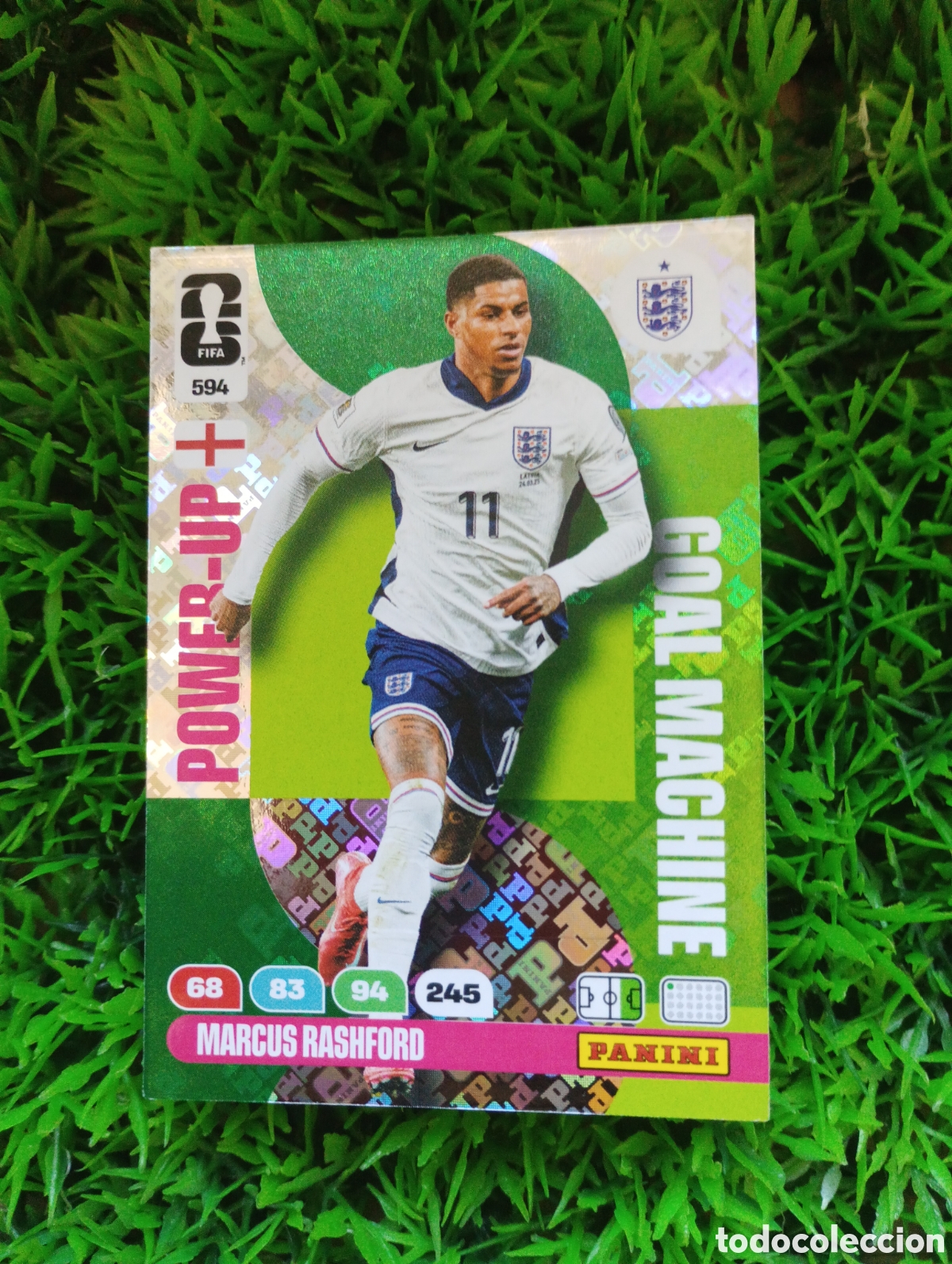 Cromos de F&uacute;tbol: Rashford Inglaterra GOAL MACHINE Adrenalyn XL Mundial 2026 # 594