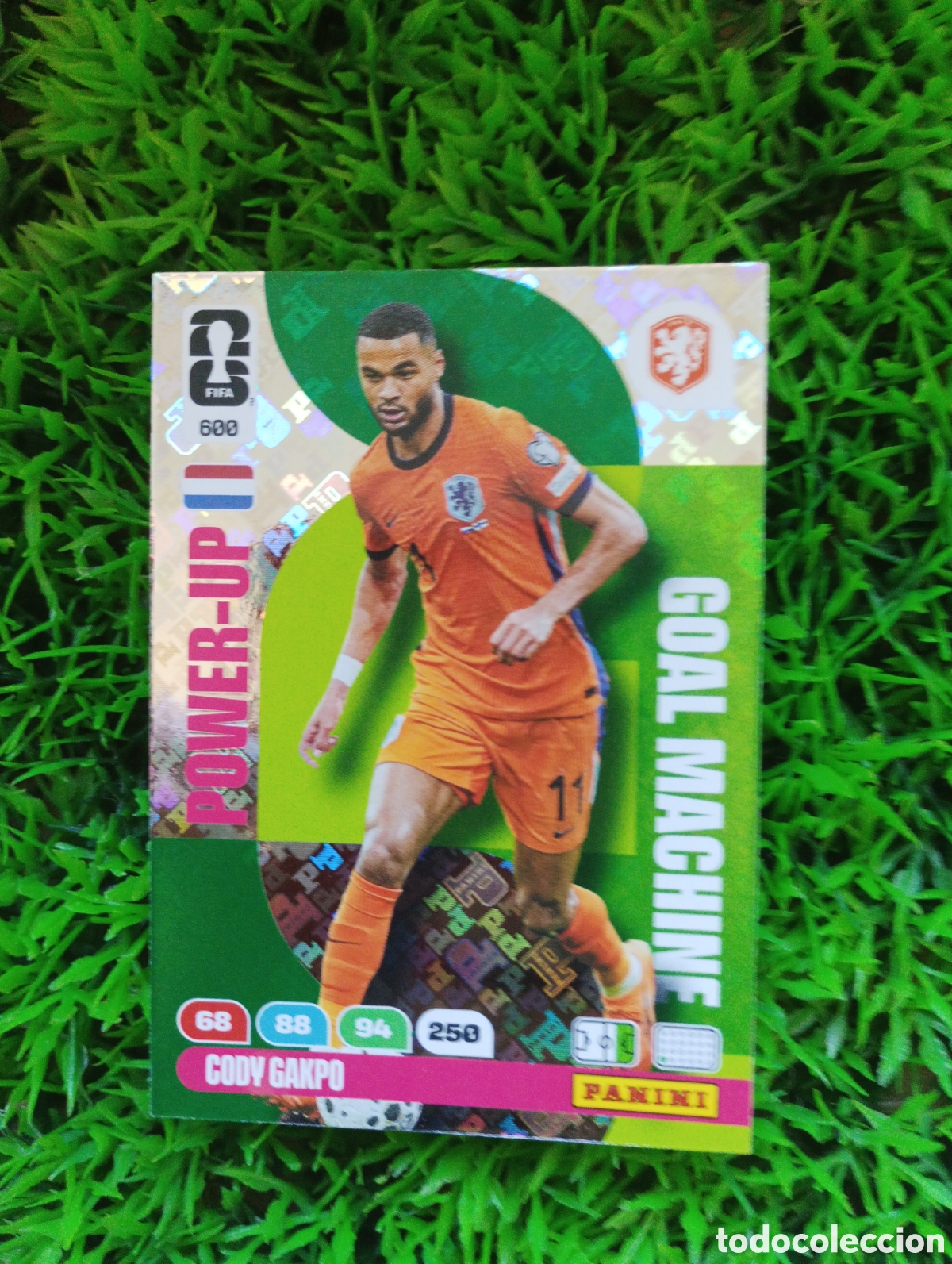 Cromos de F&uacute;tbol: Gakpo Holanda GOAL MACHINE Adrenalyn XL Mundial 2026 # 600