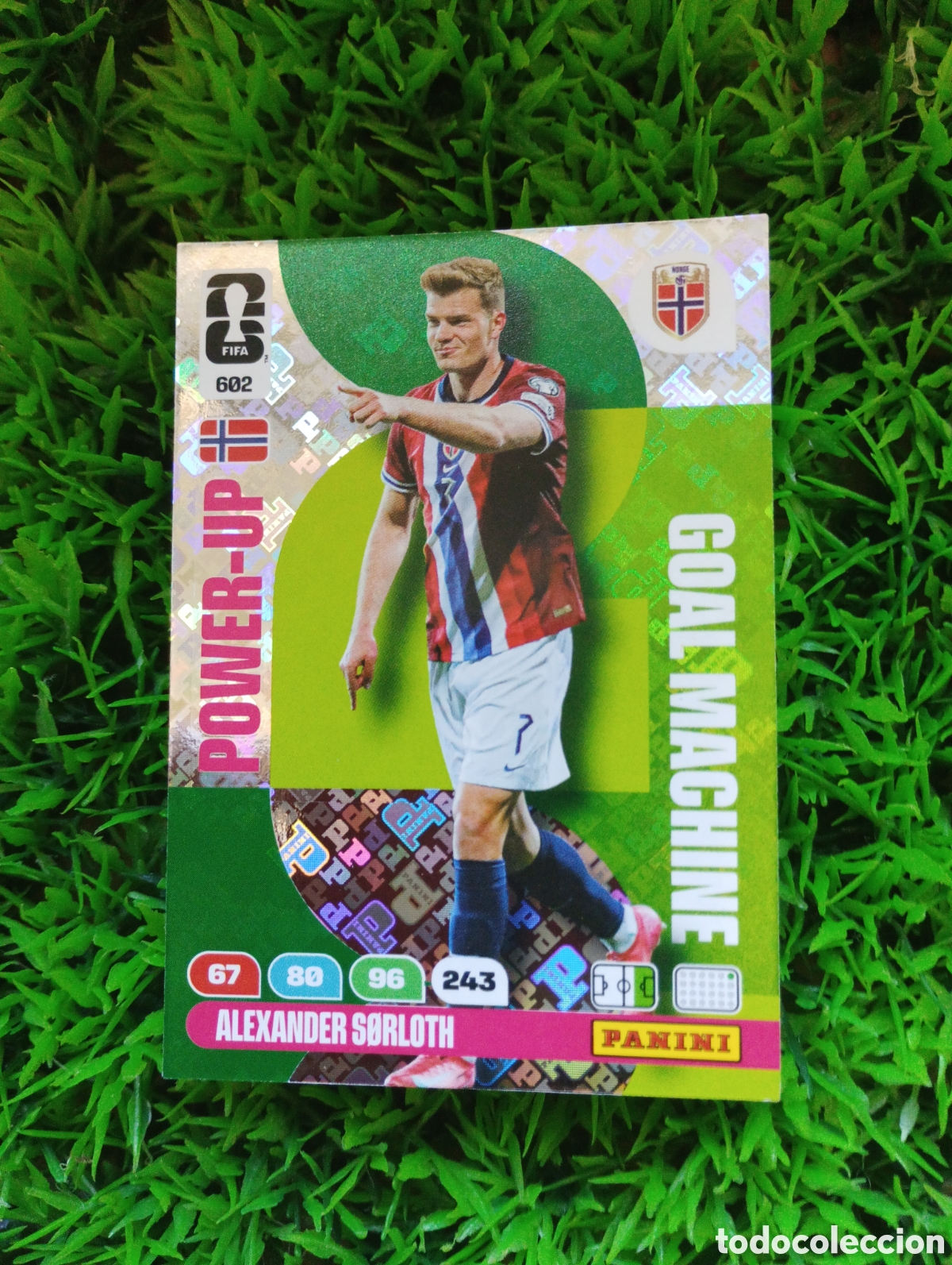 Cromos de F&uacute;tbol: Sorloth Noruega GOAL MACHINE Adrenalyn XL Mundial 2026 # 602
