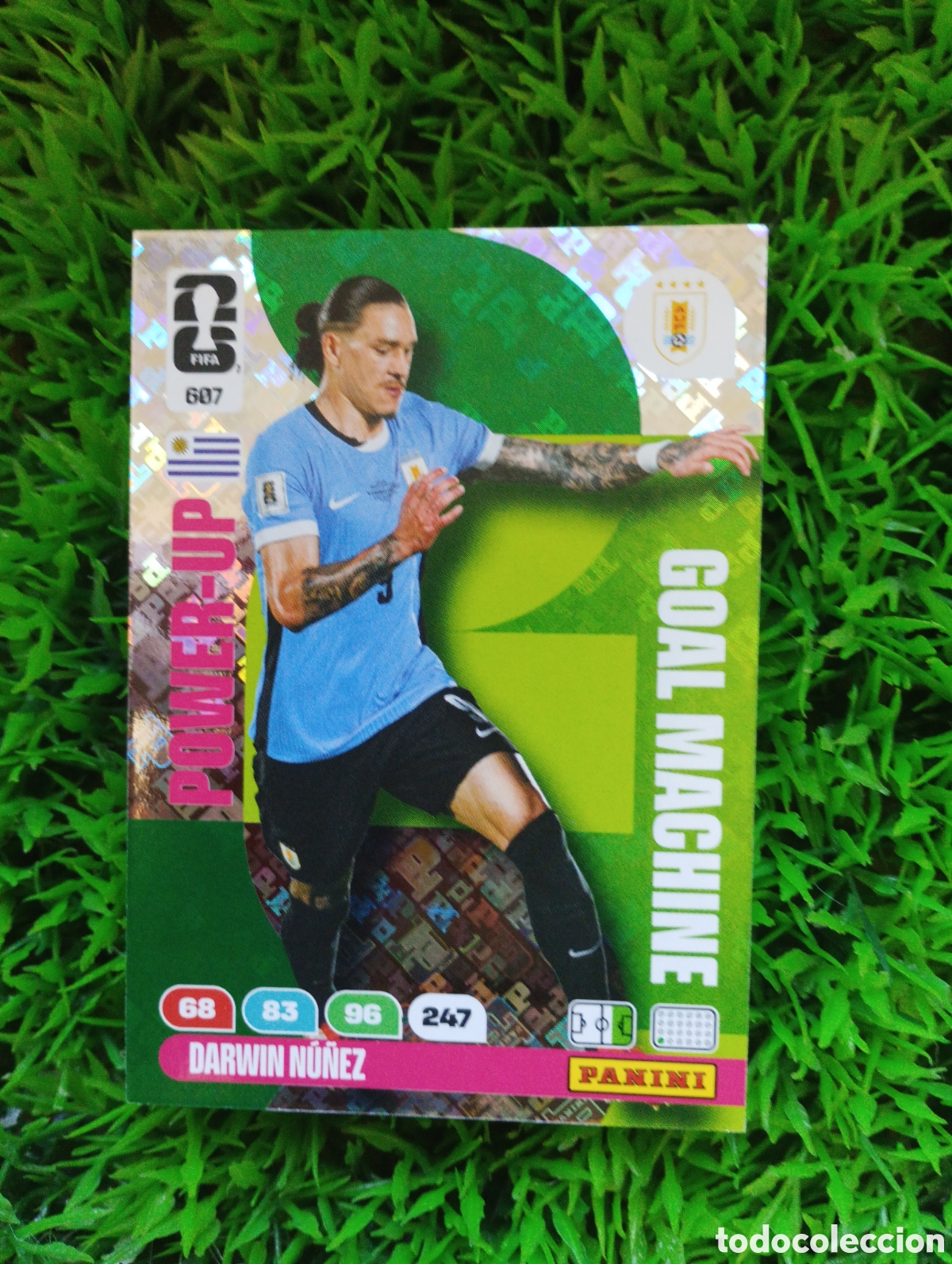 Cromos de F&uacute;tbol: Nu&ntilde;ez Uruguay GOAL MACHINE Adrenalyn XL Mundial 2026 # 607