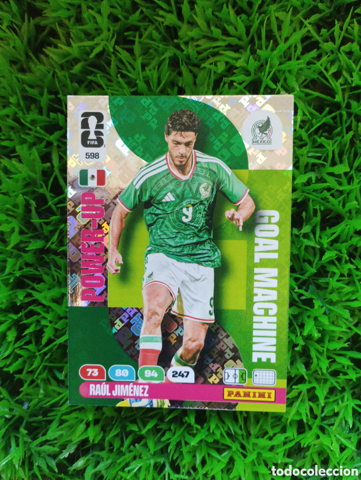 Cromos de F&uacute;tbol: Raul Jimenez Mexico GOAL MACHINE Adrenalyn XL Mundial 2026 # 598