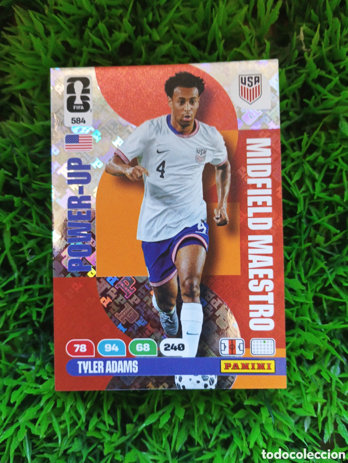 Cromos de F&uacute;tbol: Adams Estados Unidos MIDFIELD MAESTRO Adrenalyn XL Mundial 2026 # 584