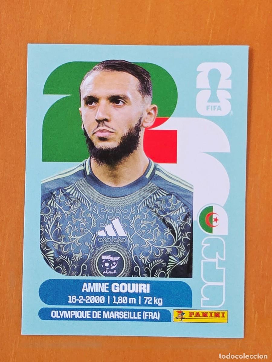 Cromos de F&uacute;tbol: ALG 18 Amine Gouiri, Argelia, Panini FIFA World Cup Mundial 2026 Sticker