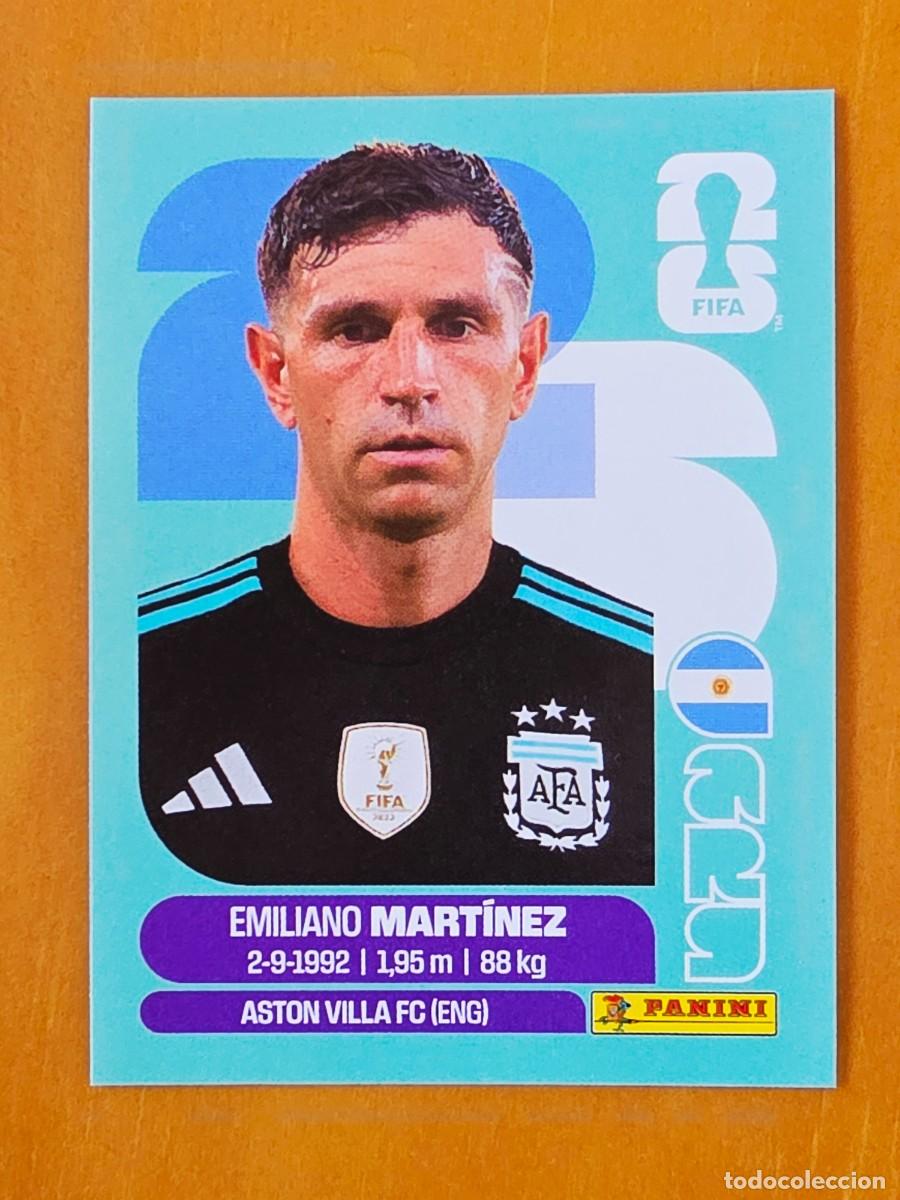 Cromos de F&uacute;tbol: ARG 2 Emliano el Dibu Mart&iacute;nez, Argentina, Panini FIFA World Cup Mundial 2026 Sticker