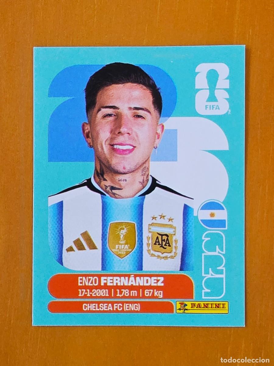 Cromos de F&uacute;tbol: ARG 8 Enzo Fern&aacute;ndez, Argentina, Panini FIFA World Cup Mundial 2026 Sticker