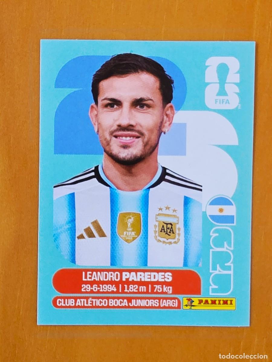 Cromos de F&uacute;tbol: ARG 12 Leandro Paredes, Argentina, Panini FIFA World Cup Mundial 2026 Sticker