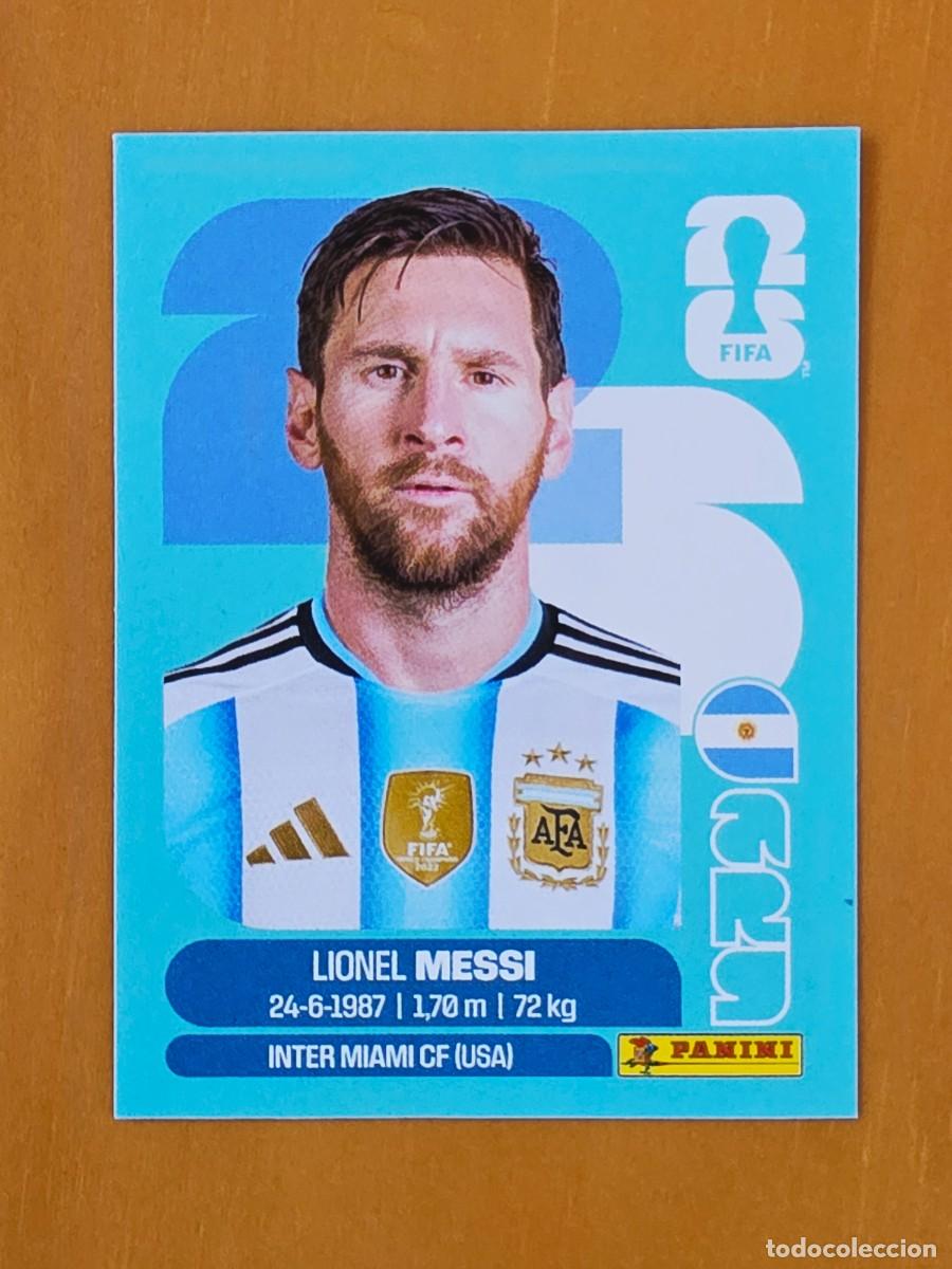 Cromos de F&uacute;tbol: ARG 17 Lionel Leo Messi, Argentina, Panini FIFA World Cup Mundial 2026 Sticker