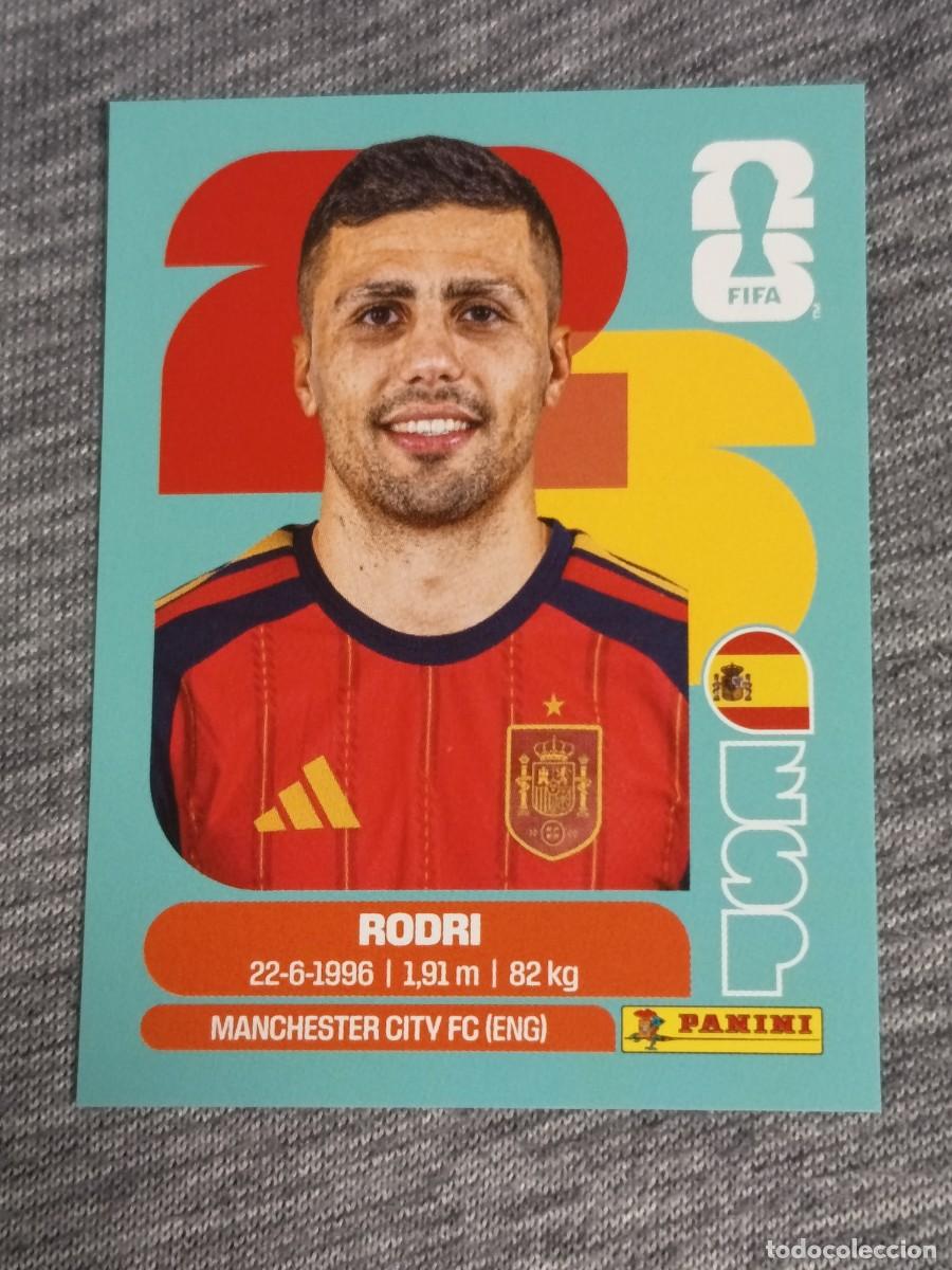 Cromos de F&uacute;tbol: RODRI ESP 10 STICKER MUNDIAL 2026 PANINI FIFA WORLD CUP NUEVO