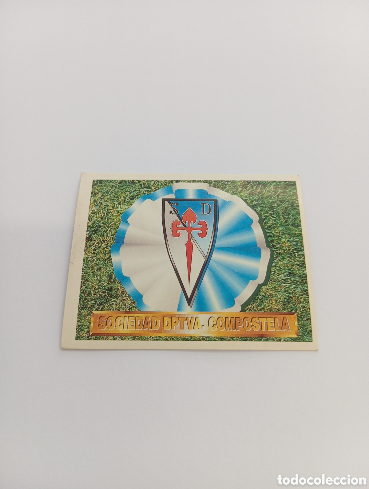 Figurine di Calcio: ESCUDO Compostela Liga Este 1994 1995 NUEVO SIN PEGAR PANINI 94 95