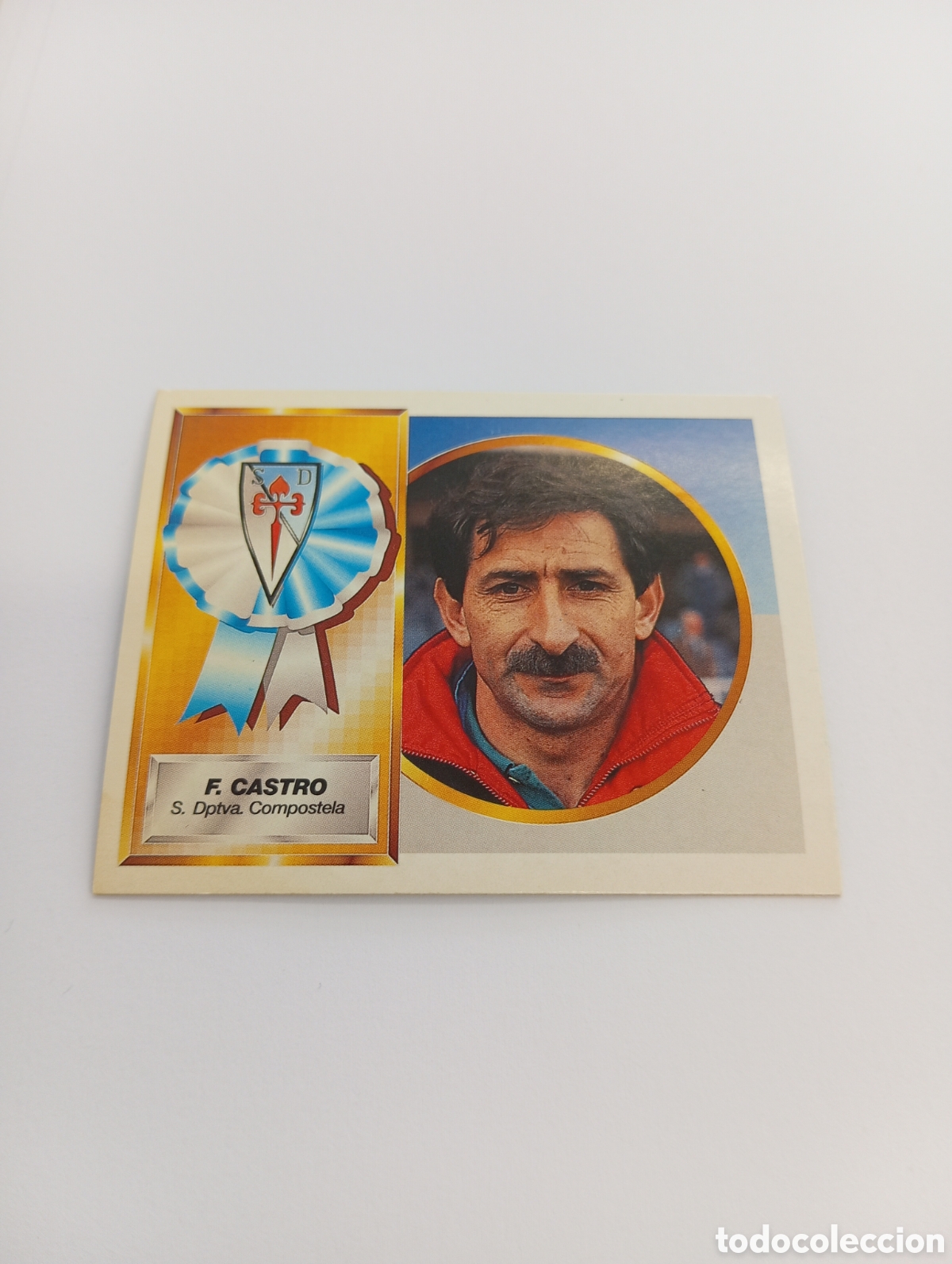 Figurine di Calcio: ENTRENADOR FERNANDO CASTRO Compostela Liga Este 1994 1995 NUEVO SIN PEGAR PANINI 94 95