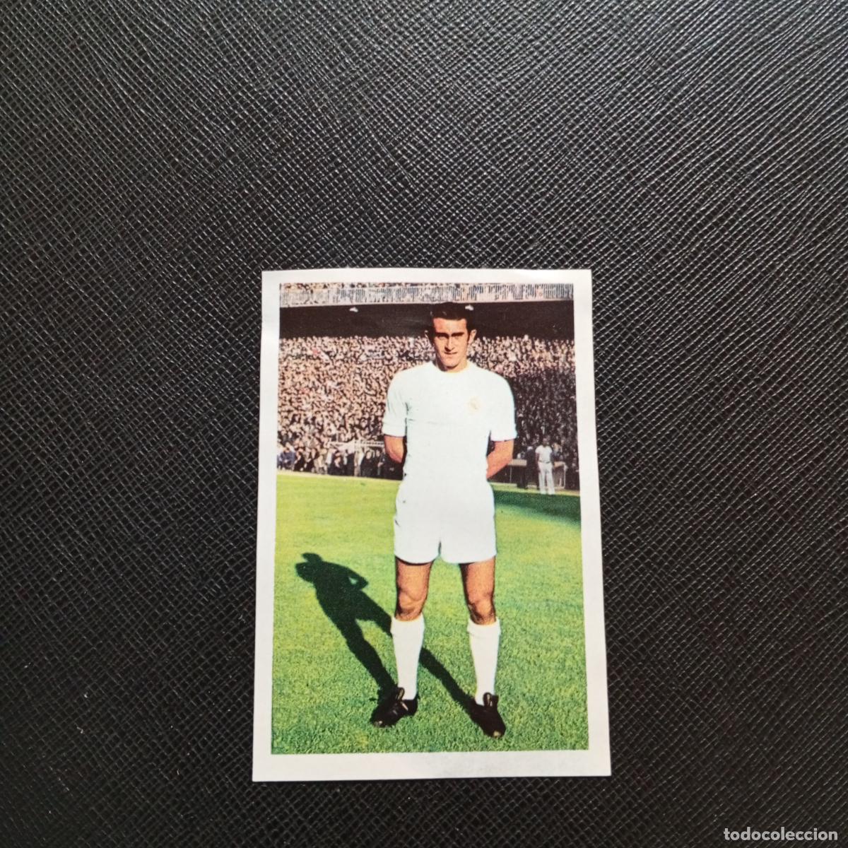 Figurine di Calcio: PIRRI REAL MADRID FHER 1968 1969 CROMO FUTBOL 68 69 LIGA - DESPEGADO - A128 PG10