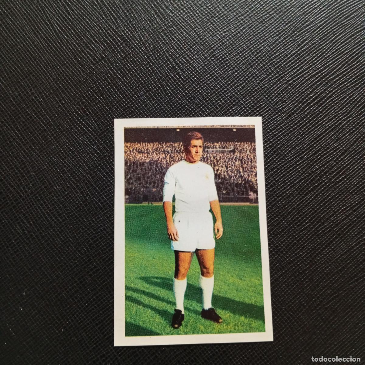 Figurine di Calcio: VELAZQUEZ REAL MADRID FHER 1968 1969 CROMO FUTBOL 68 69 LIGA - DESPEGADO - A128 PG28