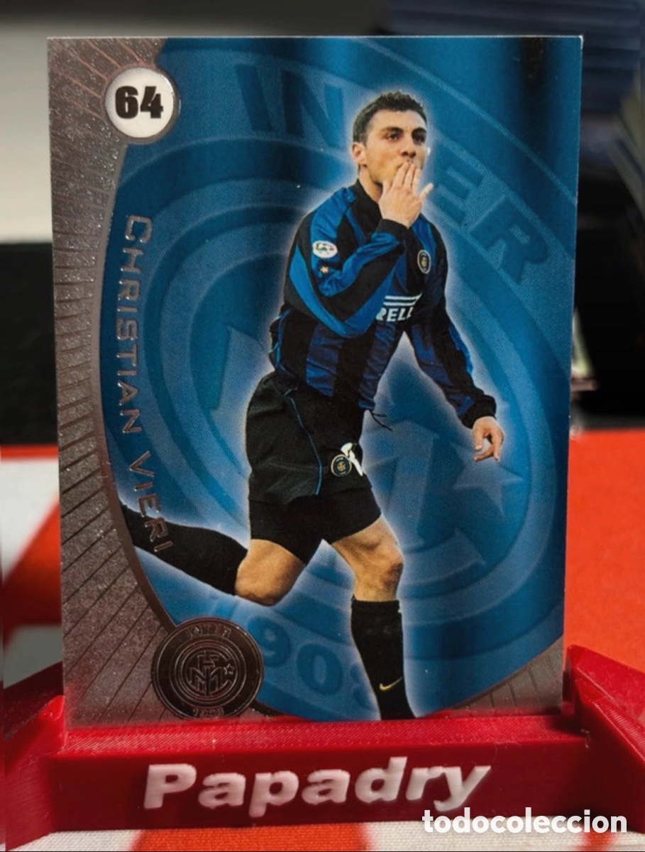 Figurine di Calcio: 2000 DS Card Collections Inter Christian Vieri #64