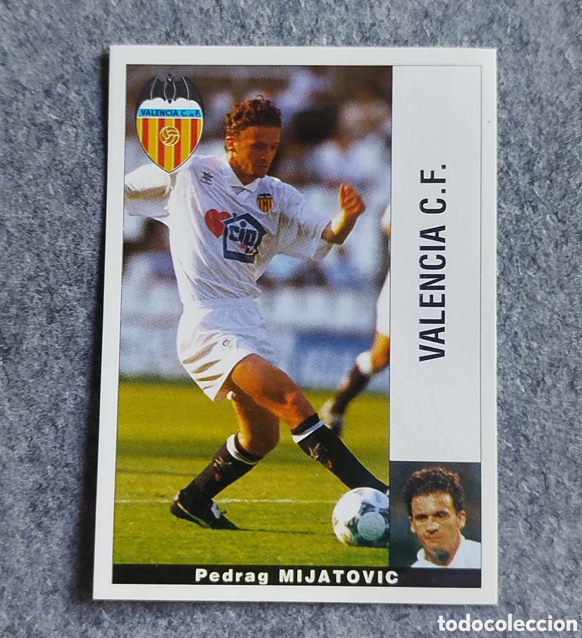 Figurine di Calcio: CROMO MIJATOVIC VALENCIA CLUB FUTBOL PANINI LIGA 1995 95 96 NUNCA PEGADO SIN PEGAR