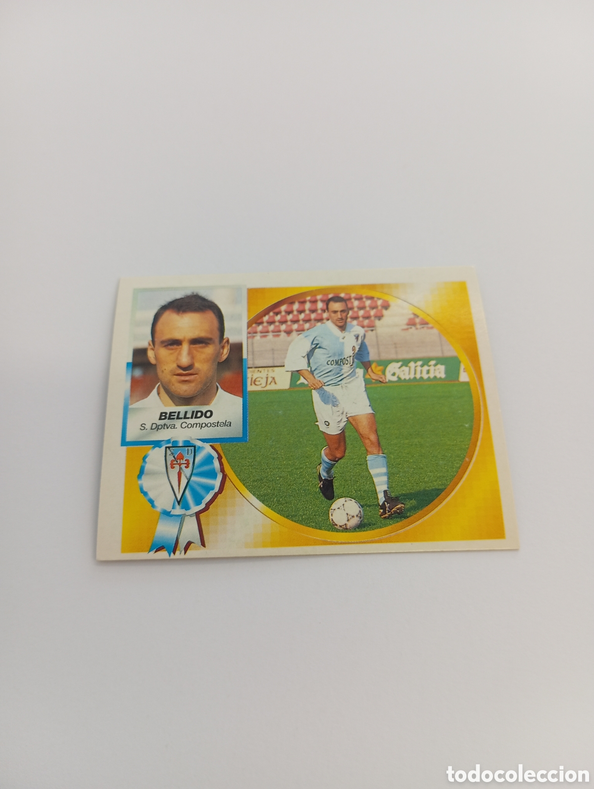 Cartes &agrave; collectionner de Football: BELLIDO Compostela Liga Este 1994 1995 NUEVO SIN PEGAR PANINI 94 95