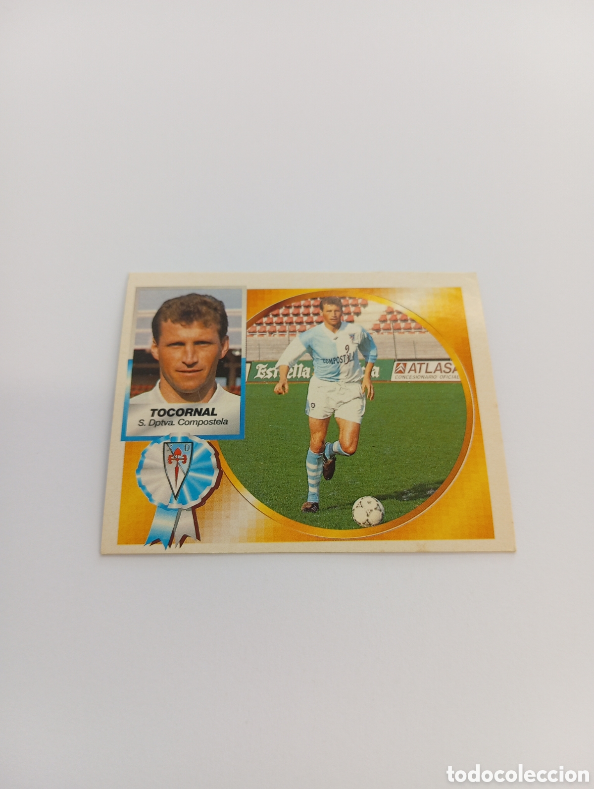 Cartes &agrave; collectionner de Football: TOCORNAL Compostela Liga Este 1994 1995 NUEVO SIN PEGAR PANINI 94 95