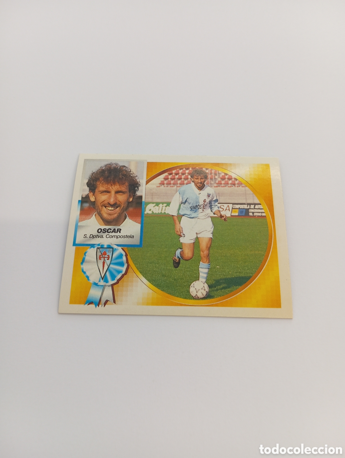 Cromos de F&uacute;tbol: &Oacute;SCAR Compostela Liga Este 1994 1995 NUEVO SIN PEGAR PANINI 94 95