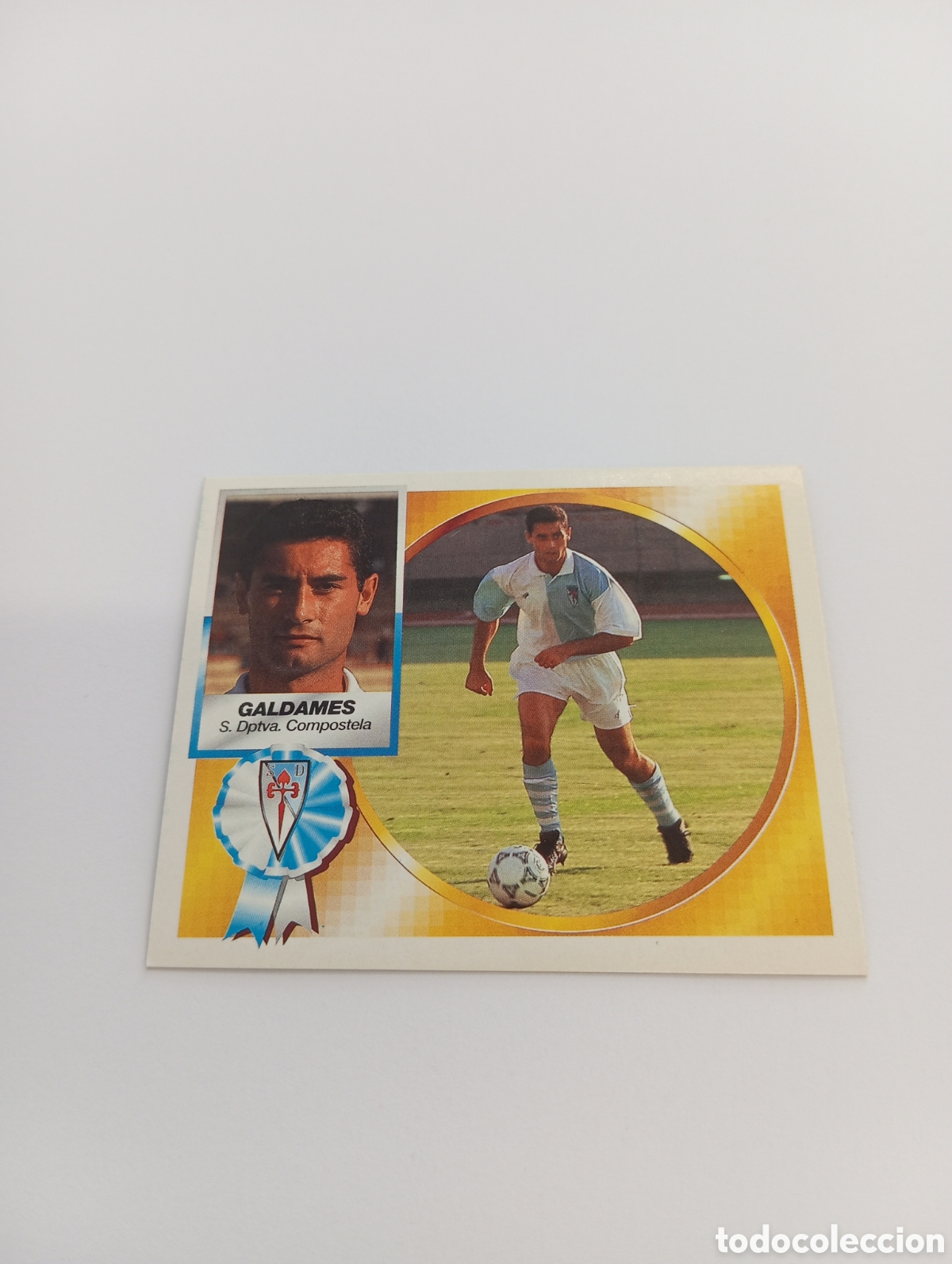 Cromos de F&uacute;tbol: GALDAMES COLOCA Compostela Liga Este 1994 1995 NUEVO SIN PEGAR PANINI 94 95