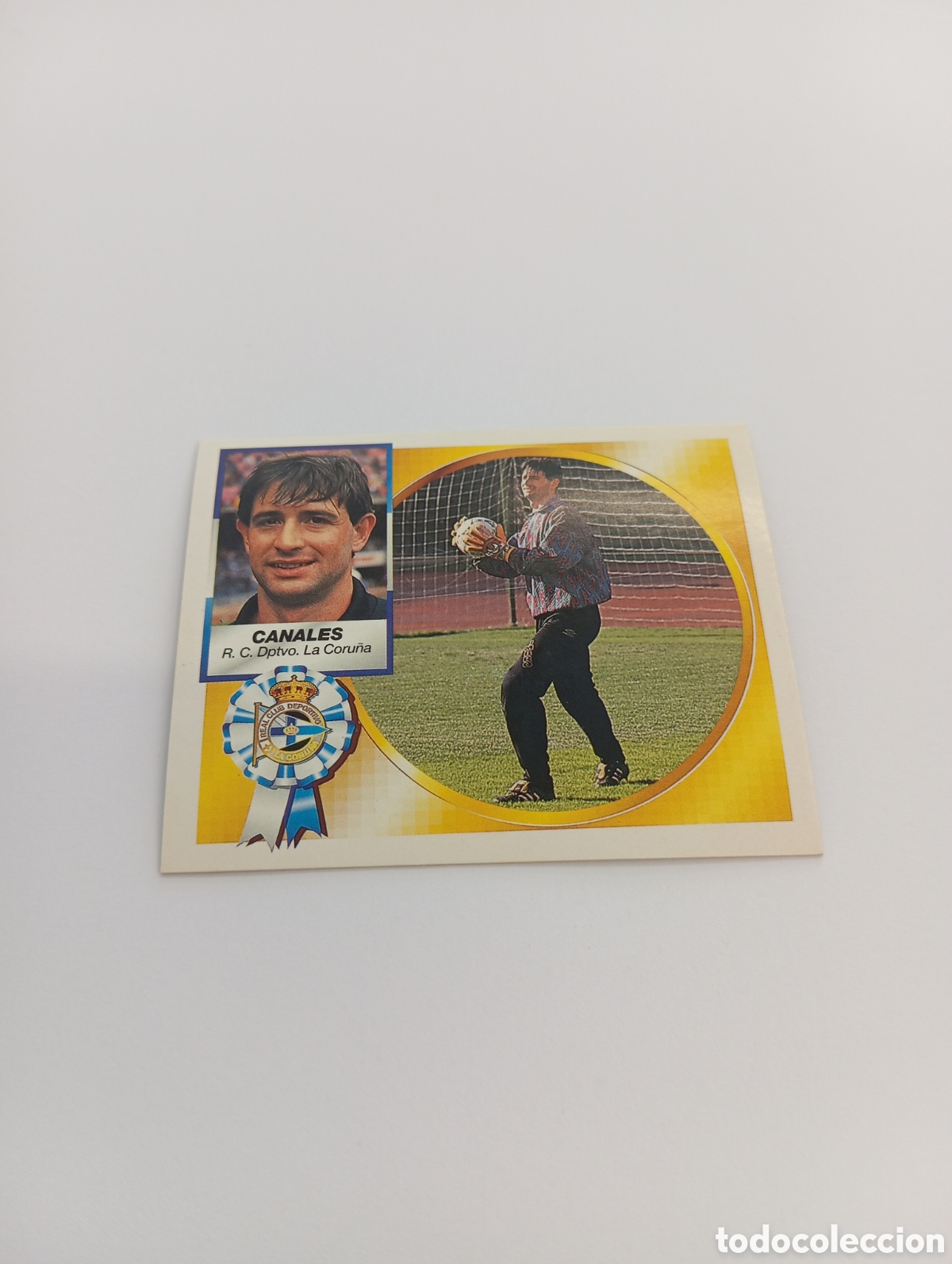 Cromos de F&uacute;tbol: CANALES Deportivo Liga Este 1994 1995 NUEVO SIN PEGAR PANINI 94 95