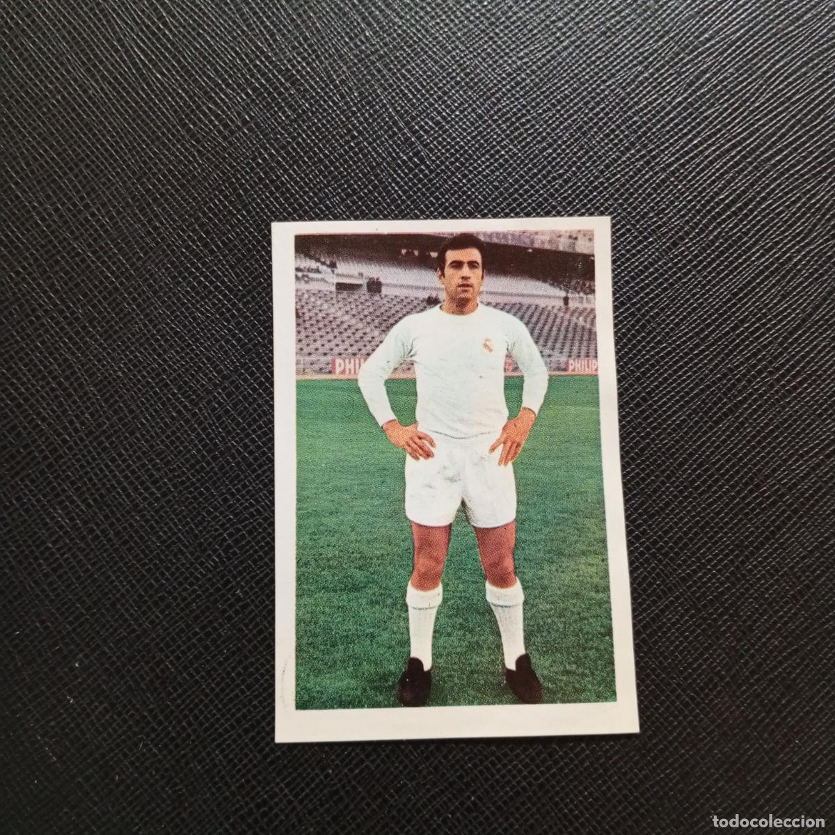 Cromos de F&uacute;tbol: GONZALEZ REAL MADRID FHER 1968 1969 CROMO FUTBOL 68 69 LIGA - DESPEGADO - A128 PG37