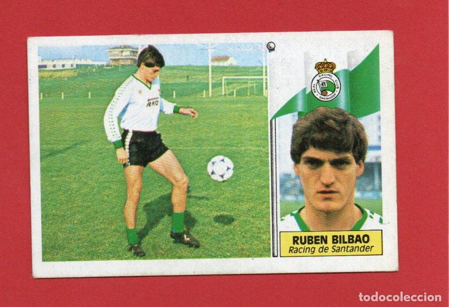 Cromos de F&uacute;tbol: ESTE 86 87 RUBEN BILBAO BAJA DIFICIL DEL RACING DE SANTANDER NUEVO SIN PEGAR ESTE 1986 1987