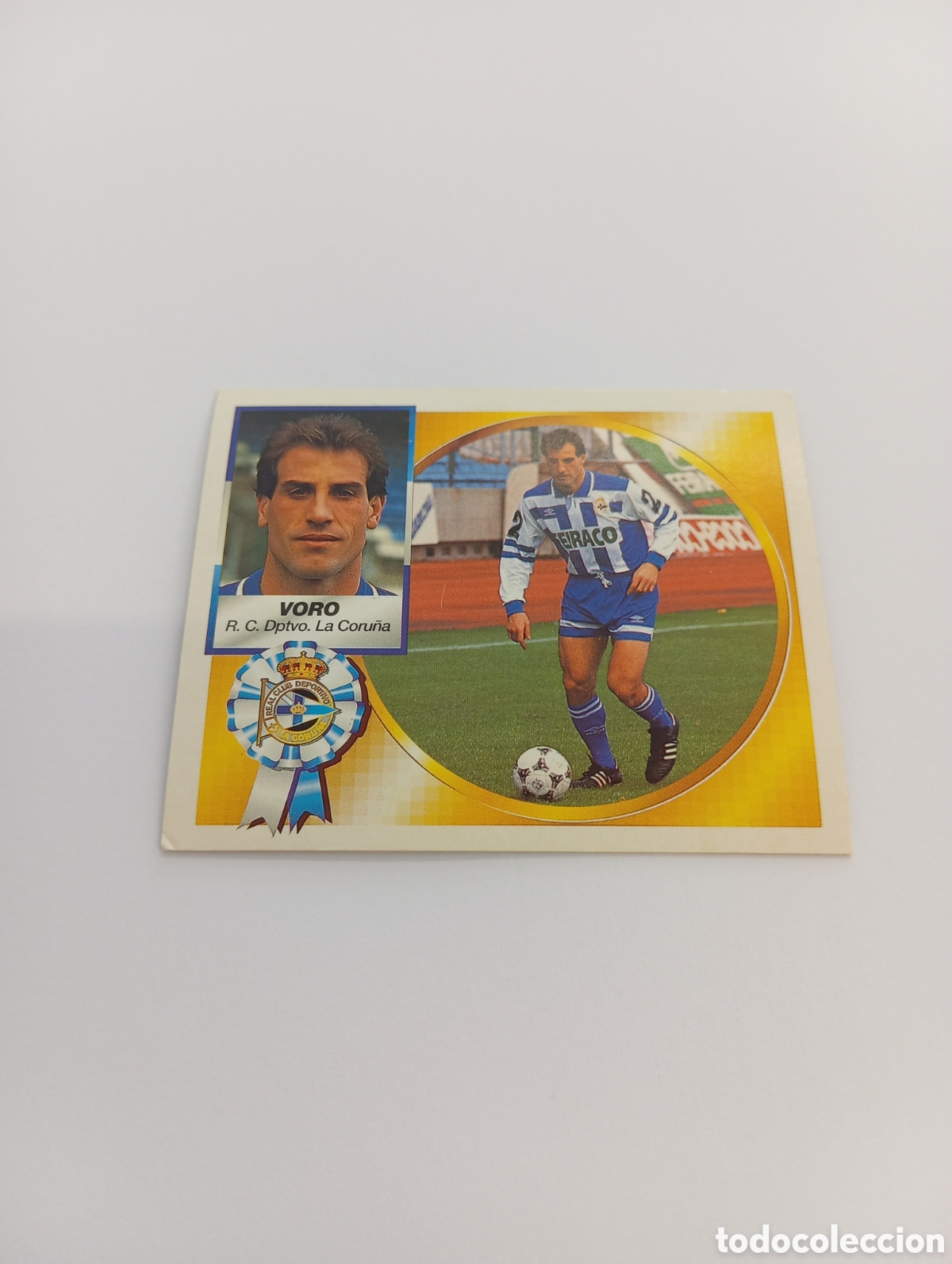 Cromos de F&uacute;tbol: VORO Deportivo Liga Este 1994 1995 NUEVO SIN PEGAR PANINI 94 95