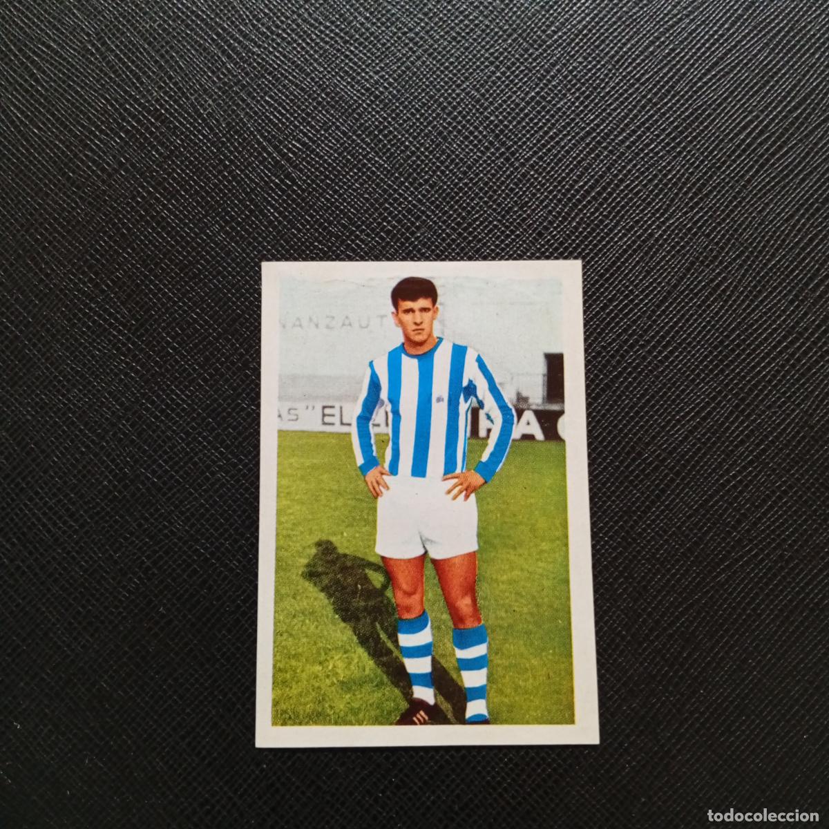 Cromos de F&uacute;tbol: SAGASTA REAL SOCIEDAD FHER 1968 1969 CROMO FUTBOL 68 69 LIGA - DESPEGADO - A128 PG64