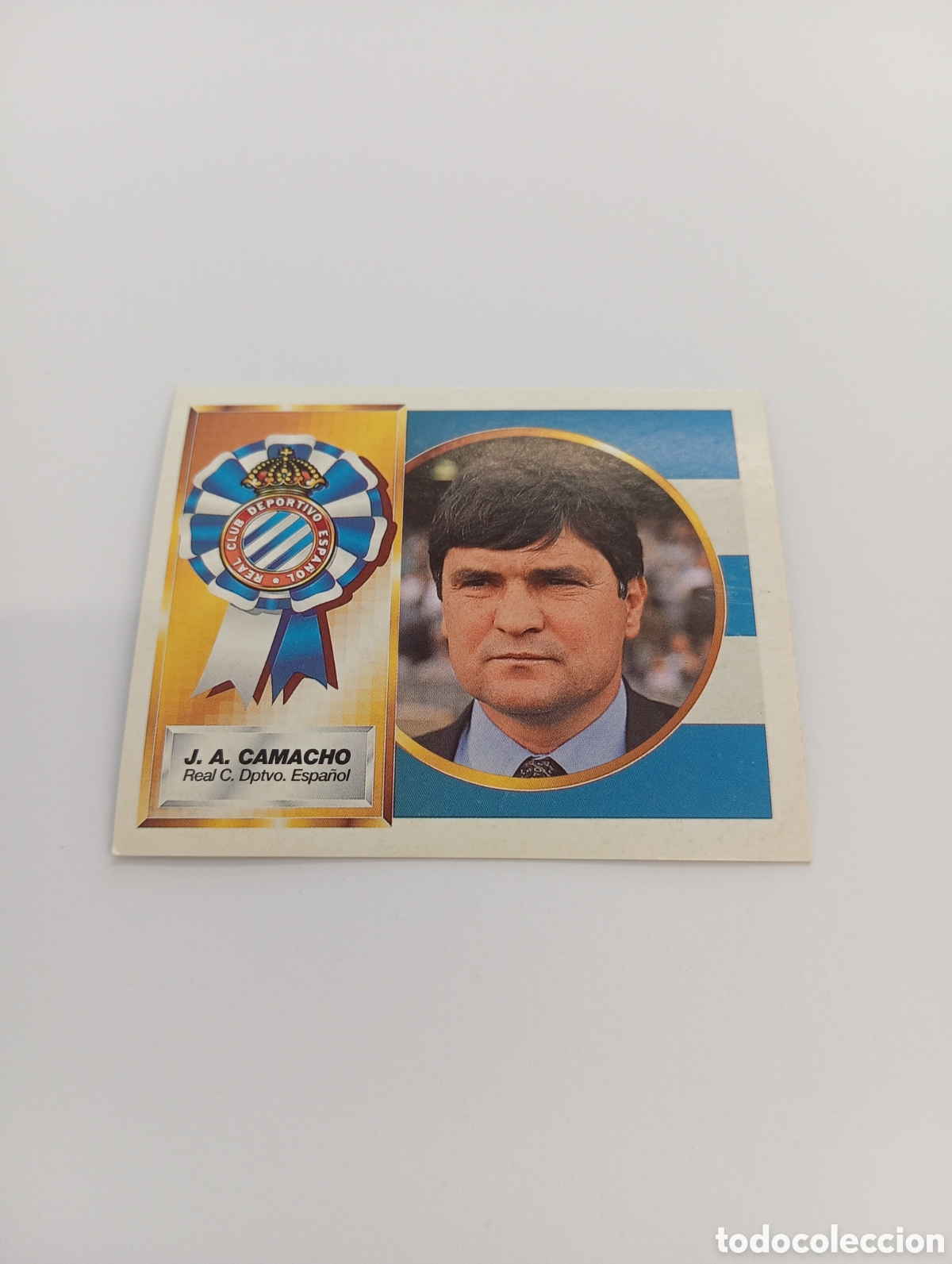 Cartes &agrave; collectionner de Football: ENTRENADOR CAMACHO Espanyol Espa&ntilde;ol Liga Este 1994 1995 NUEVO SIN PEGAR PANINI 94 95