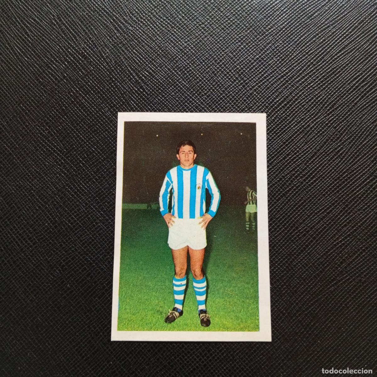 Cartes &agrave; collectionner de Football: ARZAC REAL SOCIEDAD FHER 1968 1969 CROMO FUTBOL 68 69 LIGA - DESPEGADO - A128 PG82