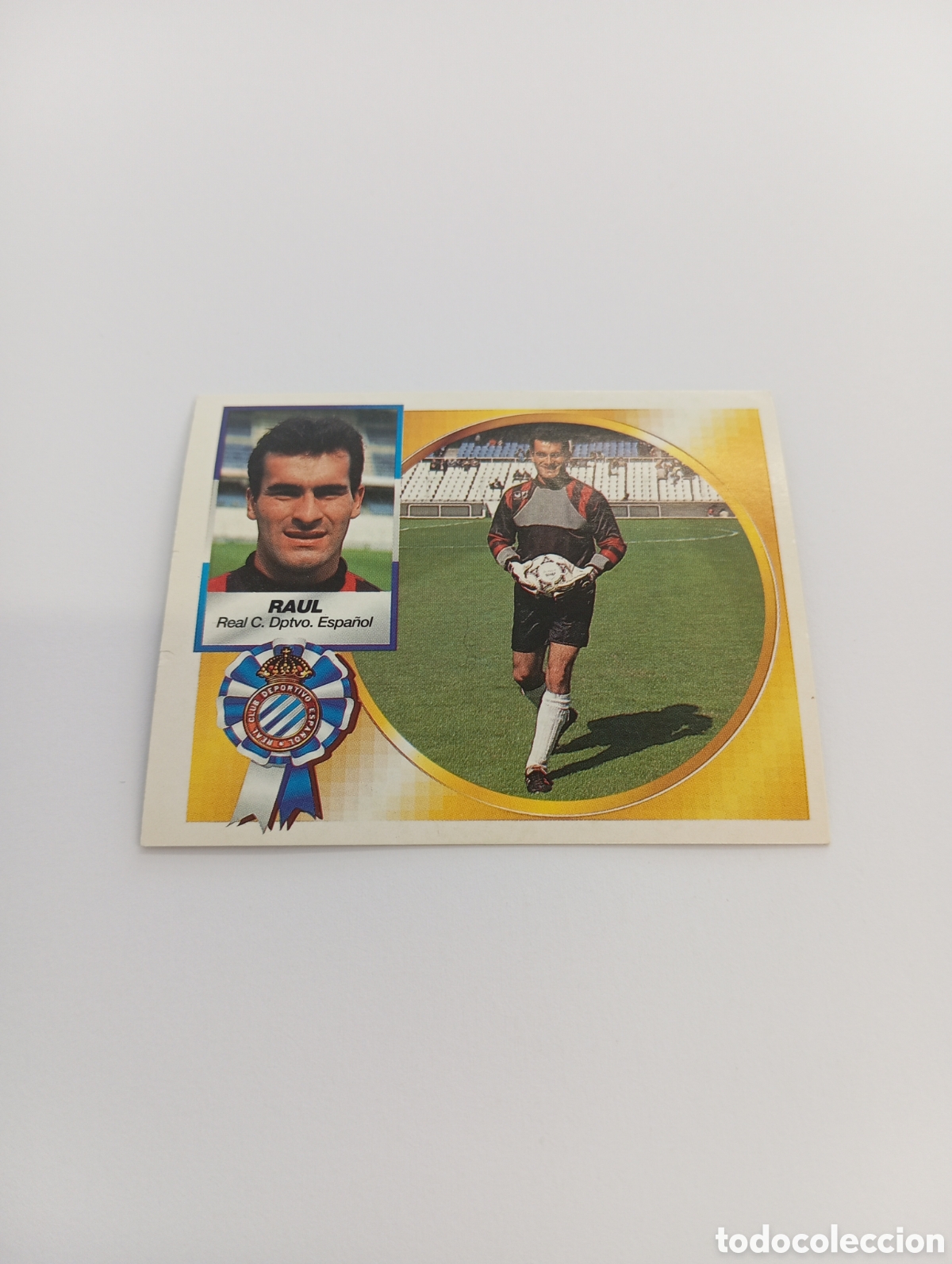 Cartes &agrave; collectionner de Football: RAUL Espanyol Espa&ntilde;ol Liga Este 1994 1995 NUEVO SIN PEGAR PANINI 94 95