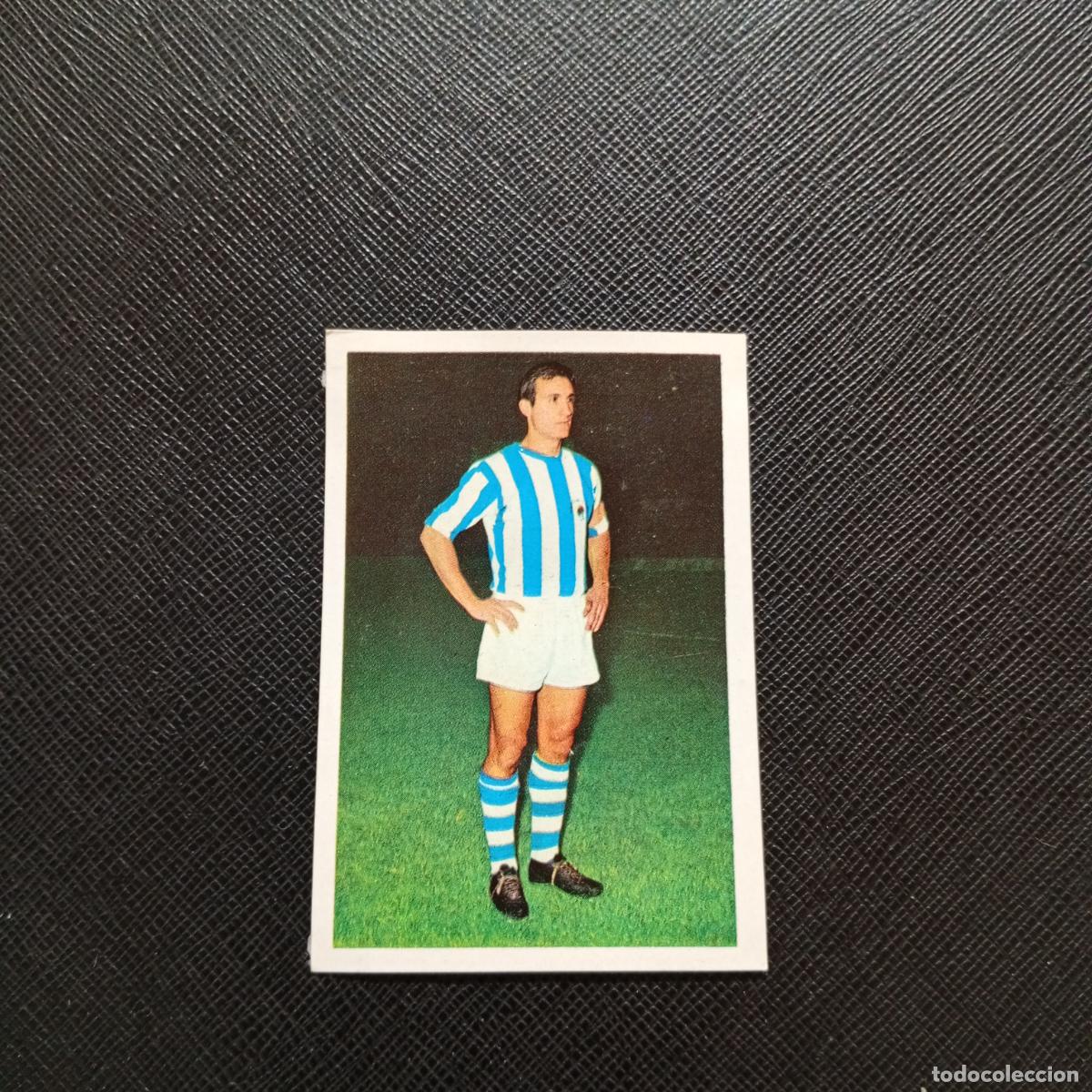 Cartes &agrave; collectionner de Football: MARTINEZ REAL SOCIEDAD FHER 1968 1969 CROMO FUTBOL 68 69 LIGA - DESPEGADO - A128 PG118