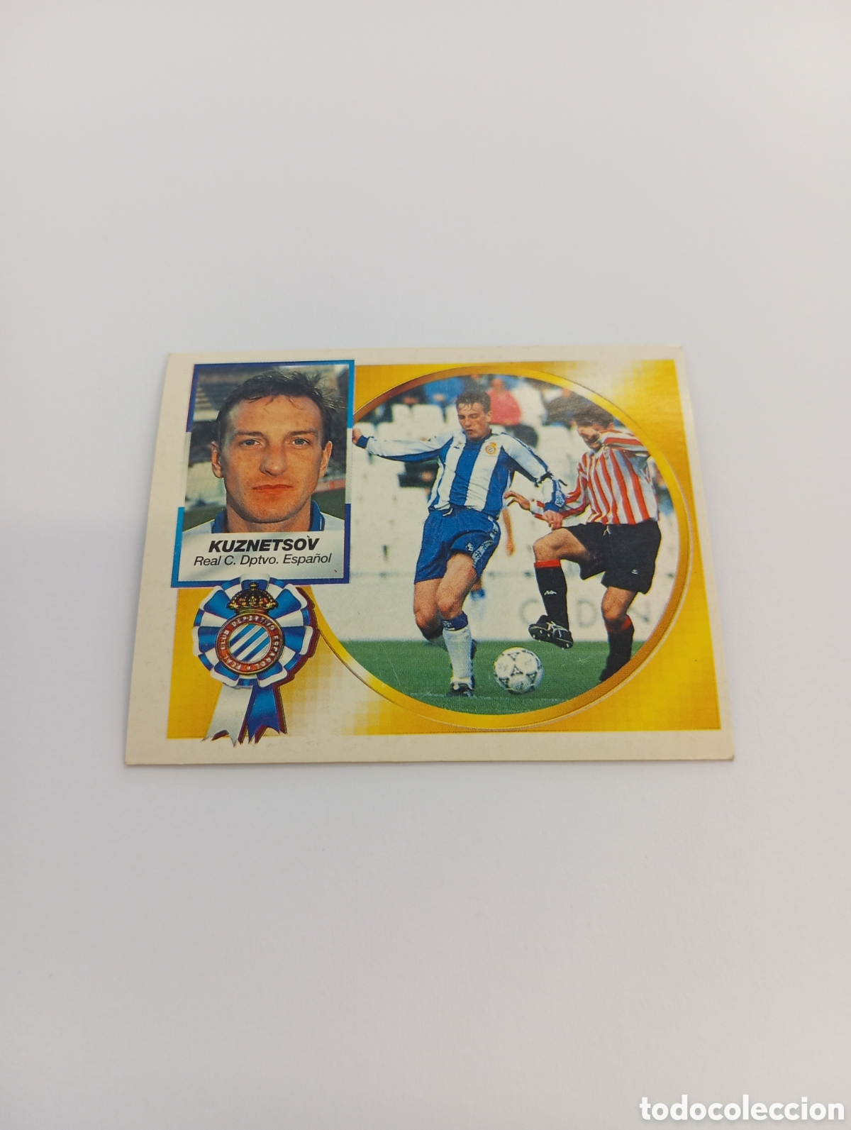 Fu&szlig;ball-Sticker: KUZNETSOV Espanyol Espa&ntilde;ol Liga Este 1994 1995 NUEVO SIN PEGAR PANINI 94 95