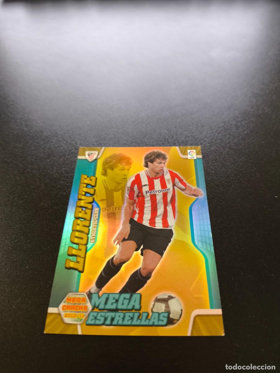 Fu&szlig;ball-Sticker: 396 LLORENTE ATHLETIC DE BILBAO MEGA ESTRELLAS MEGACRACKS PANINI ALBUM LIGA 2010 2011 10 11 NO ESTE