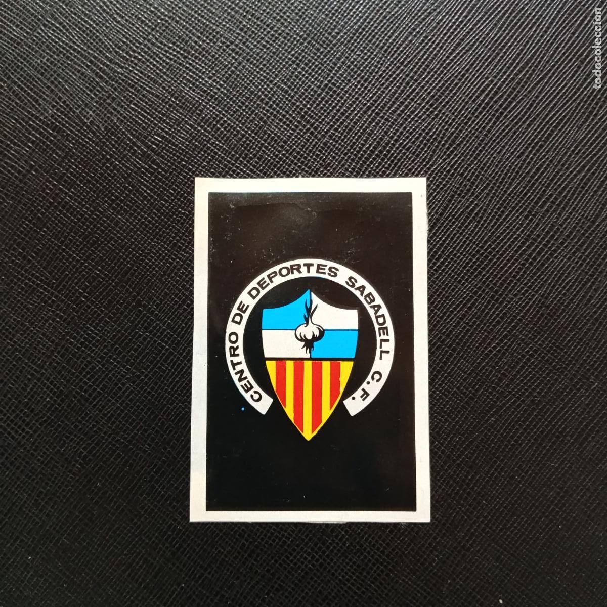 Football Stickers: ESCUDO SABADELL FHER 1968 1969 CROMO FUTBOL 68 69 LIGA - DESPEGADO - A128 PG163
