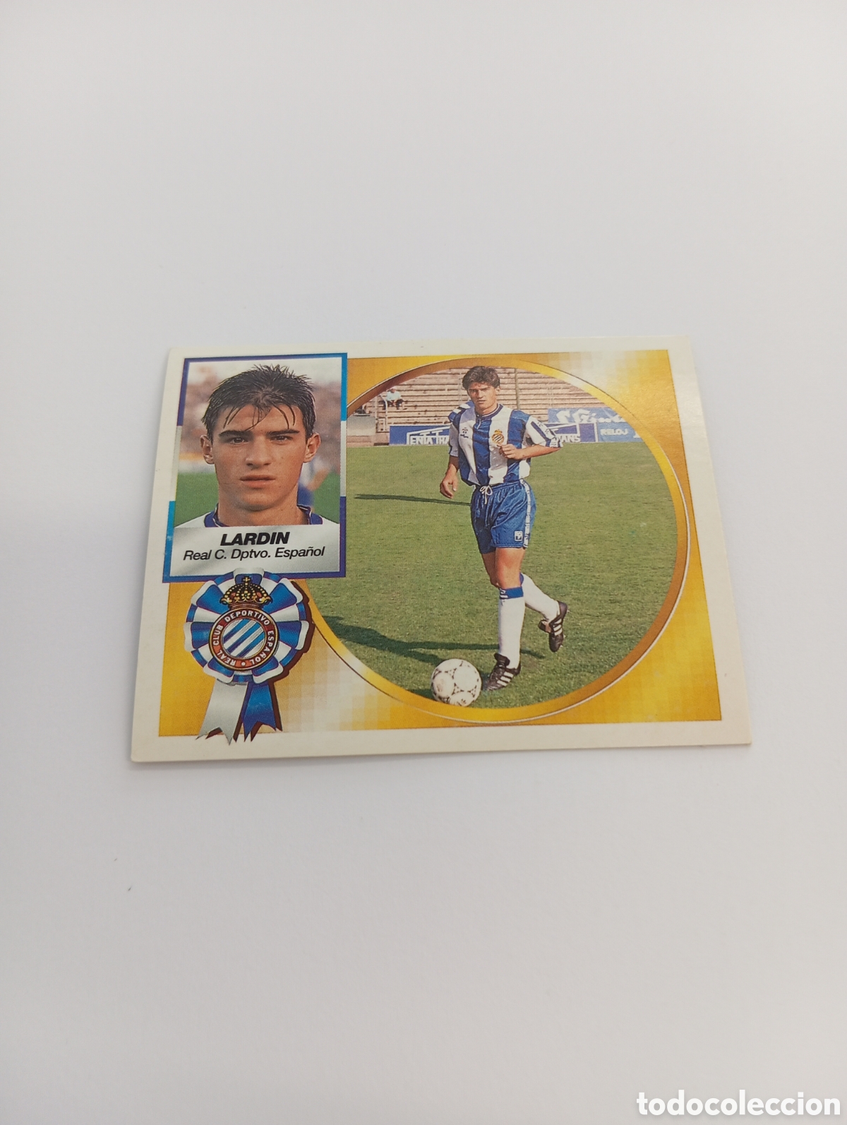 Cromos de F&uacute;tbol: LARDIN Espanyol Espa&ntilde;ol Liga Este 1994 1995 NUEVO SIN PEGAR PANINI 94 95