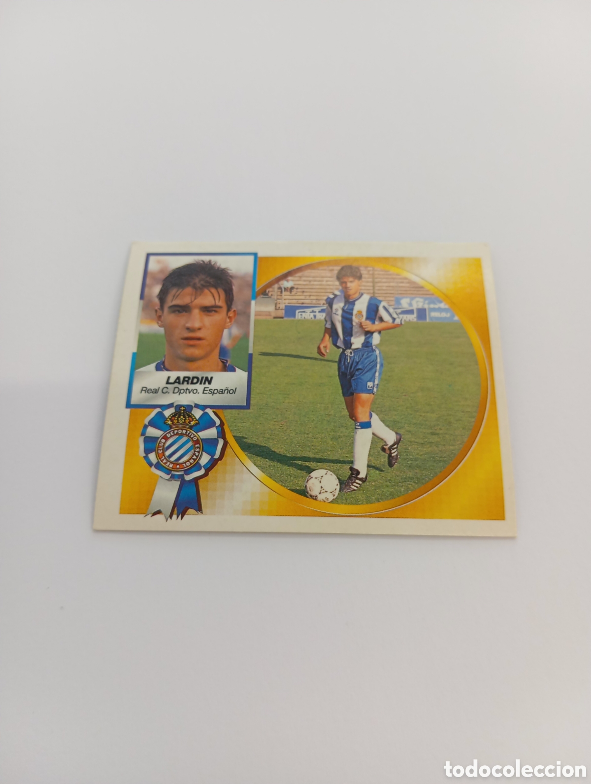 Cromos de F&uacute;tbol: LARDIN Espanyol Espa&ntilde;ol Liga Este 1994 1995 NUEVO SIN PEGAR PANINI 94 95