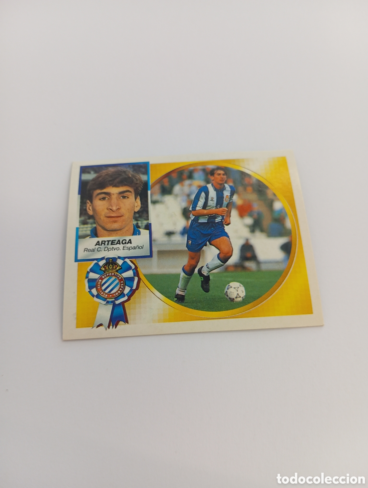 Cartes &agrave; collectionner de Football: ARTEAGA Espanyol Espa&ntilde;ol Liga Este 1994 1995 NUEVO SIN PEGAR PANINI 94 95