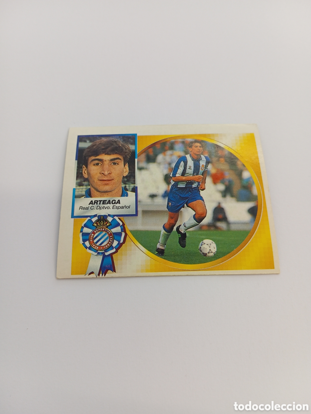 Cartes &agrave; collectionner de Football: ARTEAGA Espanyol Espa&ntilde;ol Liga Este 1994 1995 NUEVO SIN PEGAR PANINI 94 95