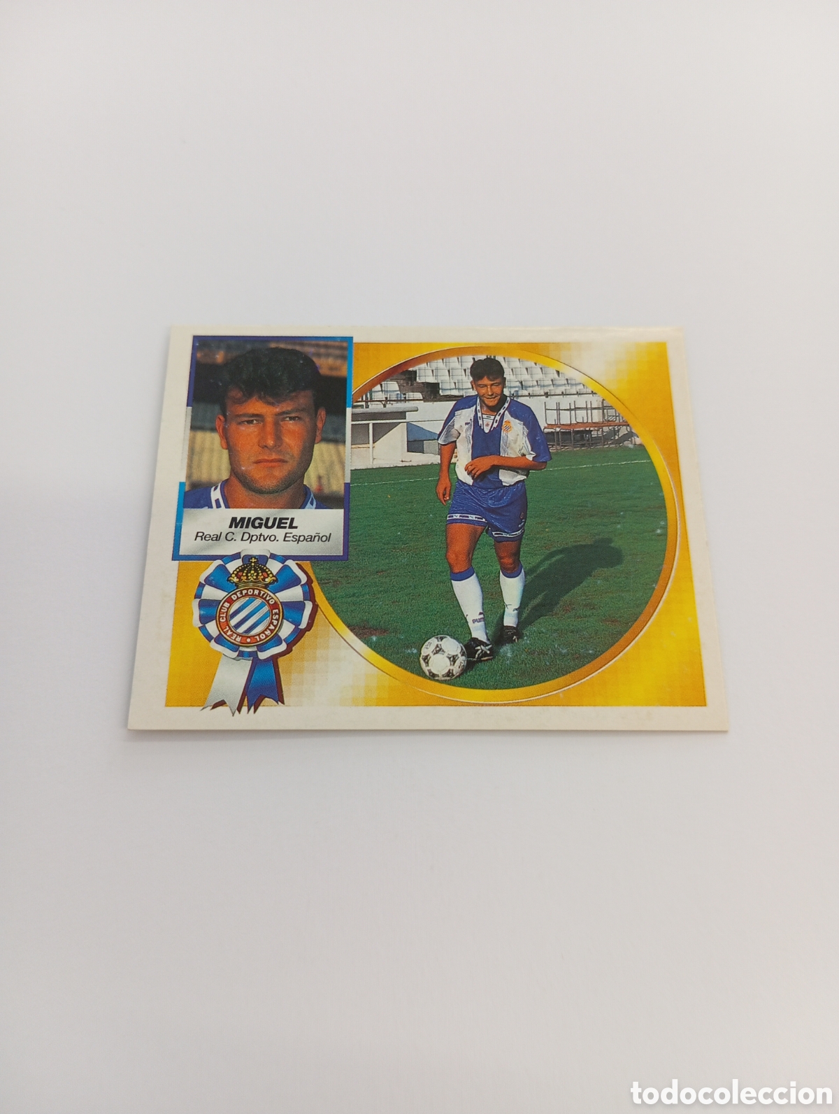 Fu&szlig;ball-Sticker: MIGUEL COLOCA Espanyol Espa&ntilde;ol Liga Este 1994 1995 NUEVO SIN PEGAR PANINI 94 95