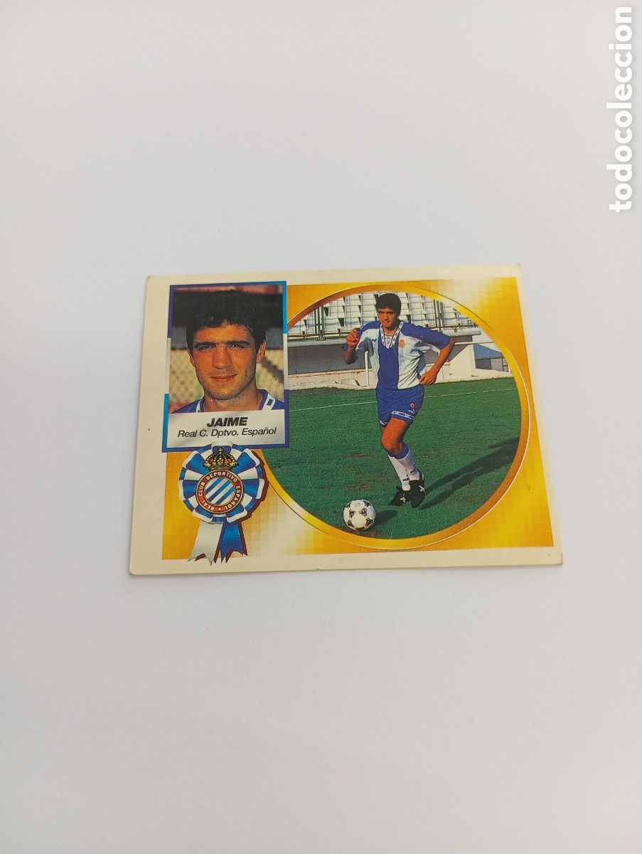 Fu&szlig;ball-Sticker: JAIME COLOCA Espanyol Espa&ntilde;ol Liga Este 1994 1995 NUEVO SIN PEGAR PANINI 94 95