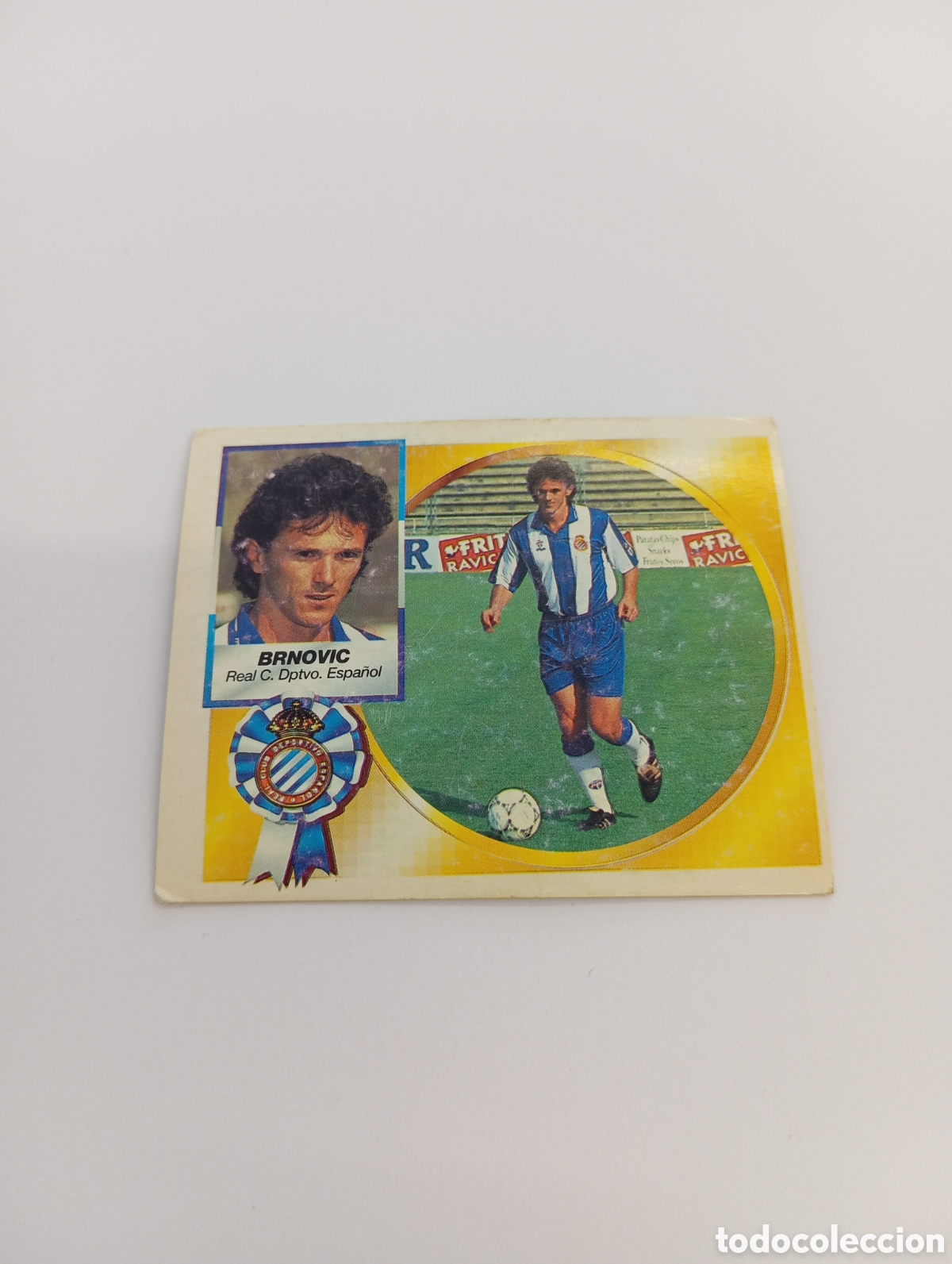 Cromos de F&uacute;tbol: BRNOVIC Espanyol Espa&ntilde;ol Liga Este 1994 1995 NUEVO SIN PEGAR PANINI 94 95