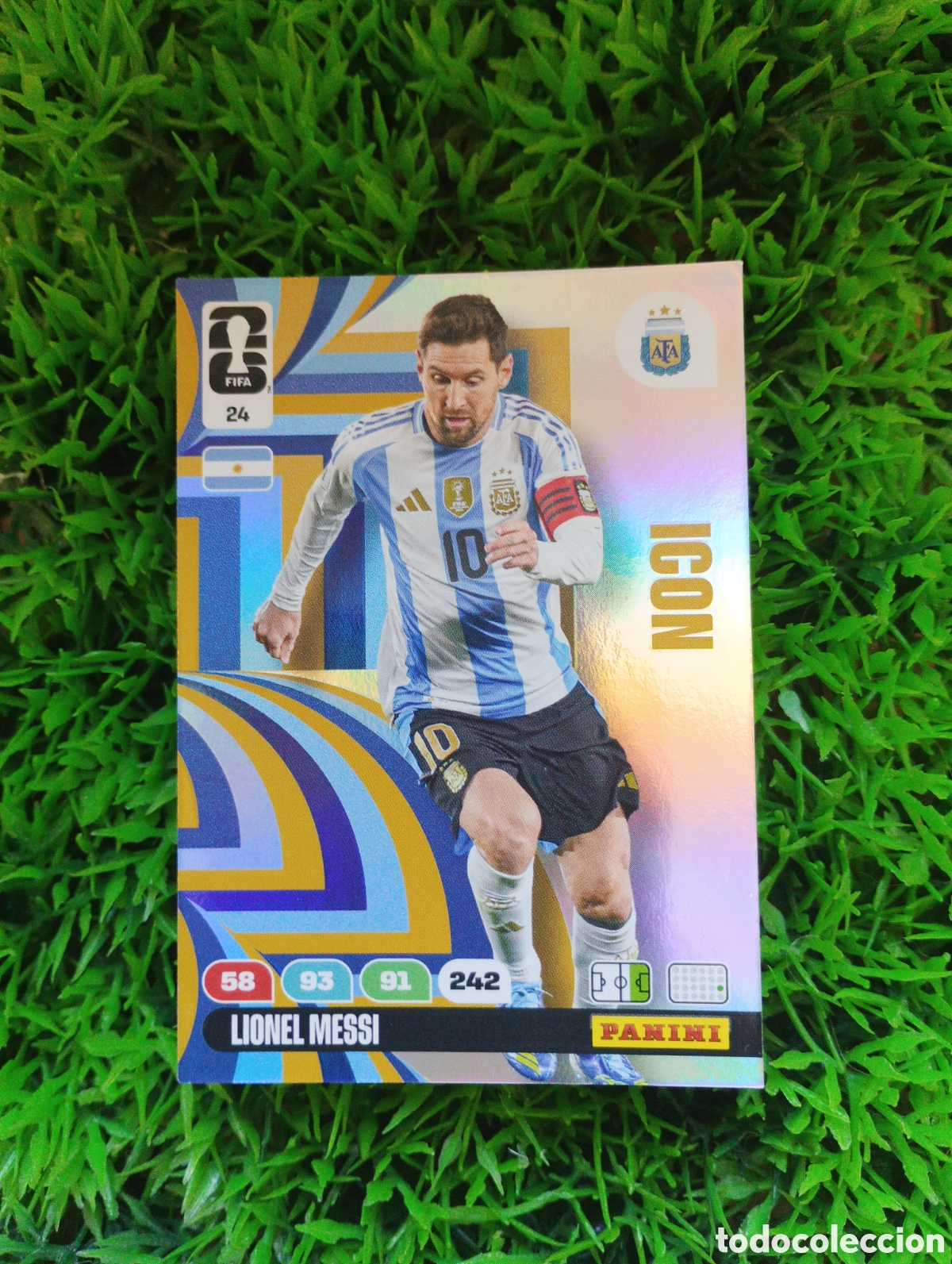 Cromos de F&uacute;tbol: Messi Argentina ICON Adrenalyn XL Mundial 2026 # 24
