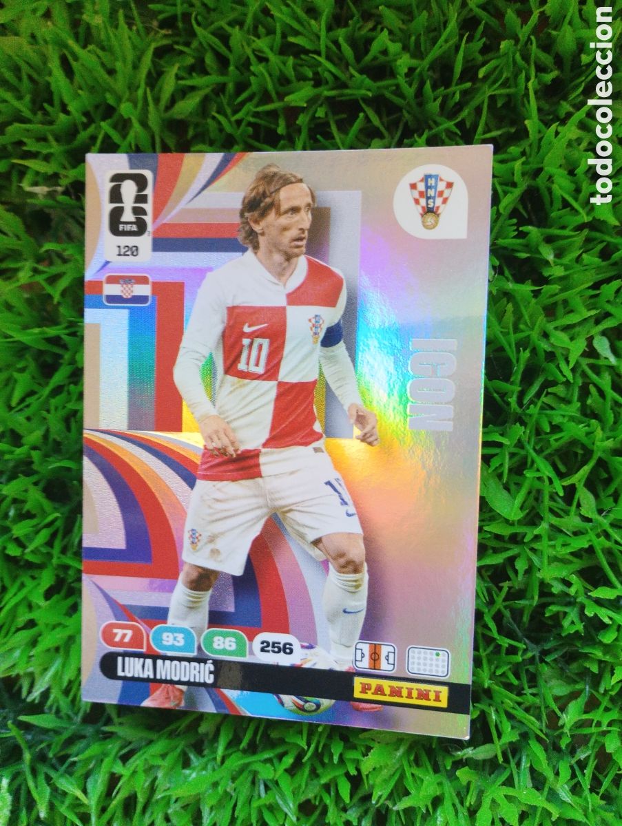 Cromos de F&uacute;tbol: Modric Croacia ICON Adrenalyn XL Mundial 2026 # 120