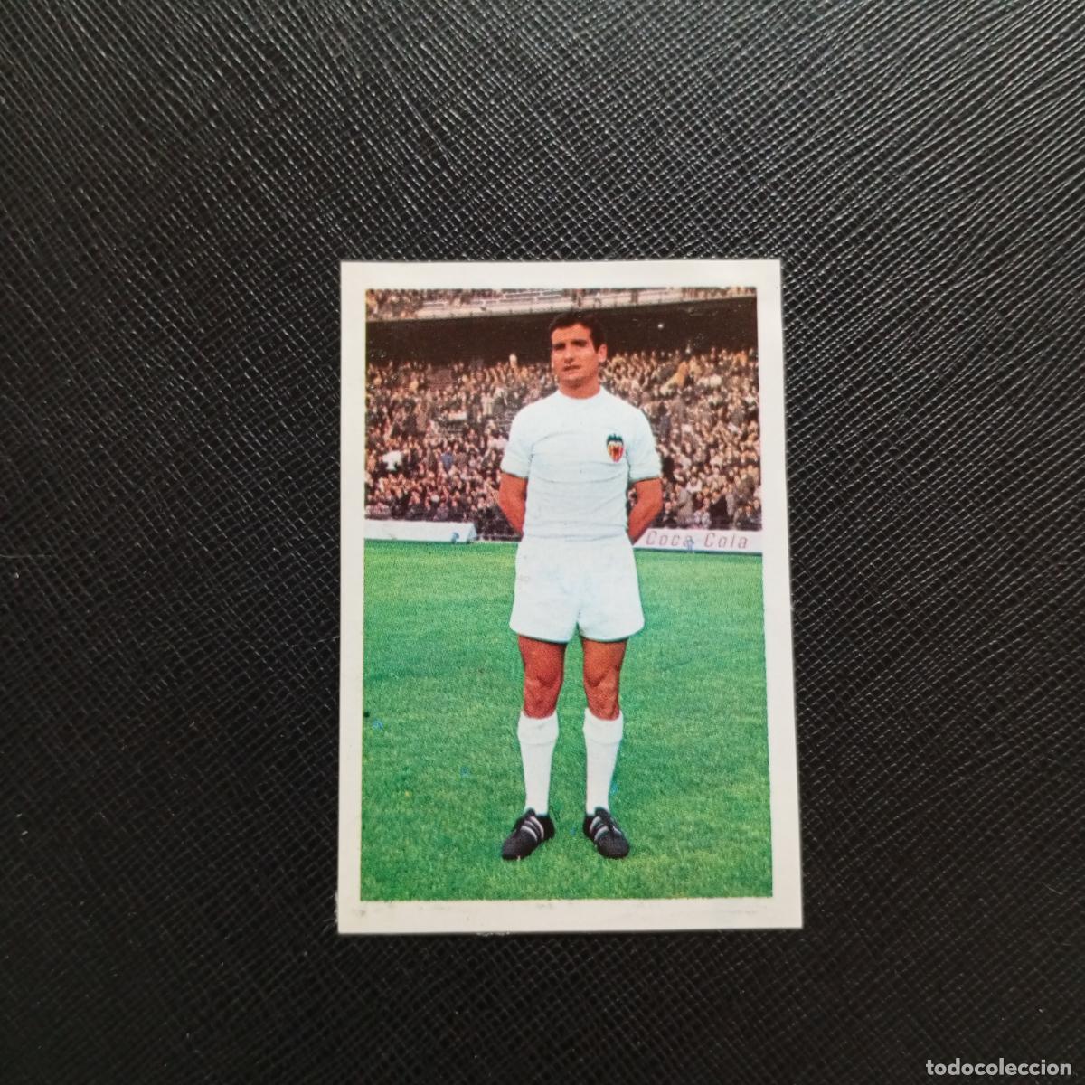 Cromos de F&uacute;tbol: VIDAGA&Ntilde;Y VALENCIA FHER 1968 1969 CROMO FUTBOL 68 69 LIGA - DESPEGADO - A128 PG217